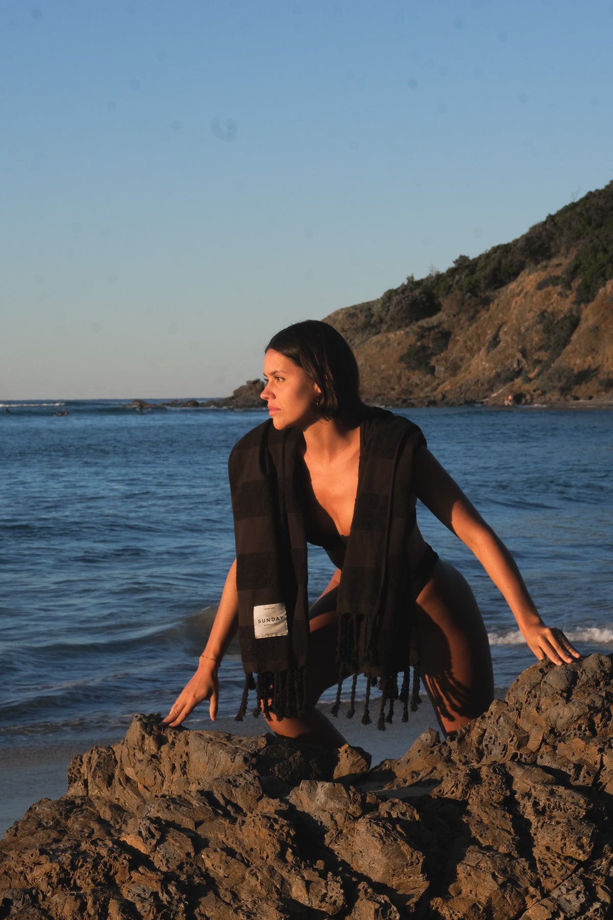 Black Rock Beach Towel Set of 6