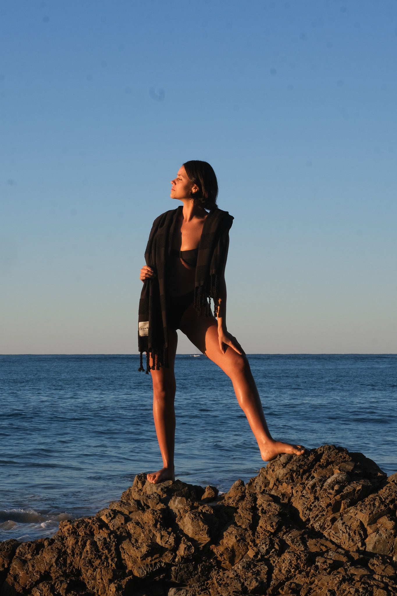 Black Rock Beach Towel
