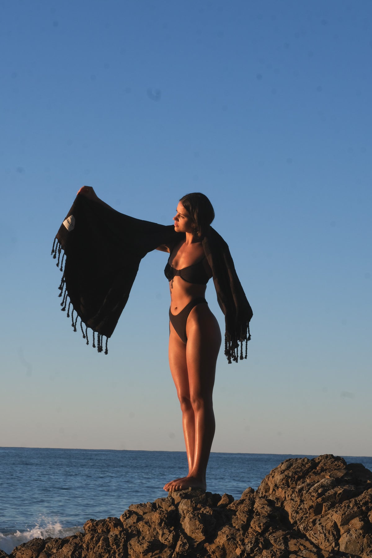 Black Rock Beach Towel Set of 6