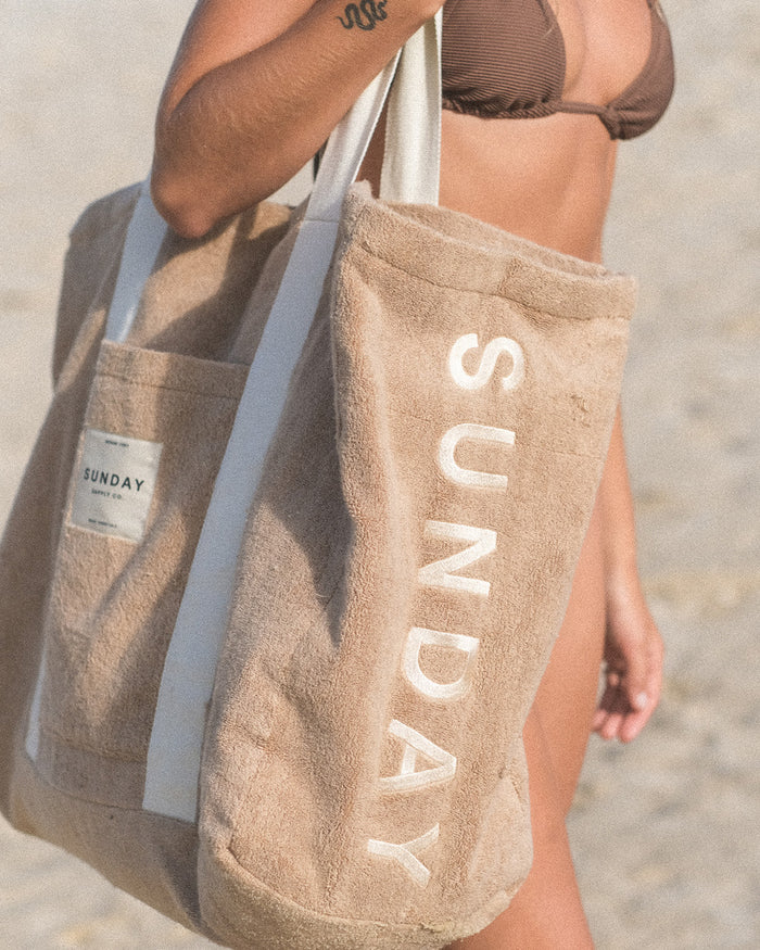 Husk Towelling Beach Bag