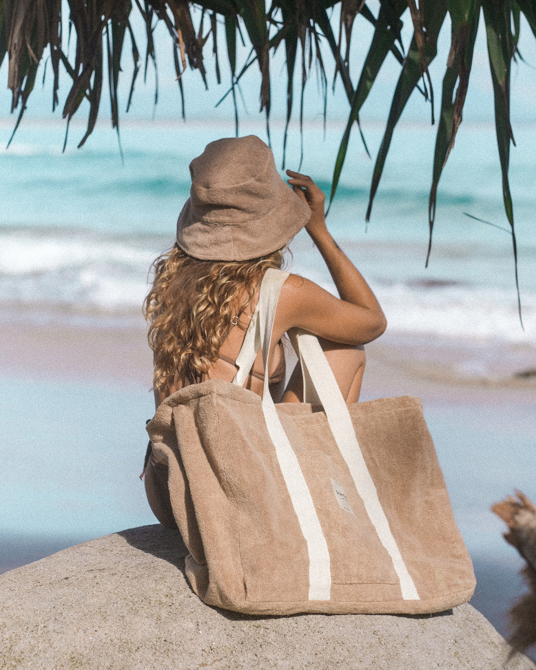 Husk Towelling Beach Bag