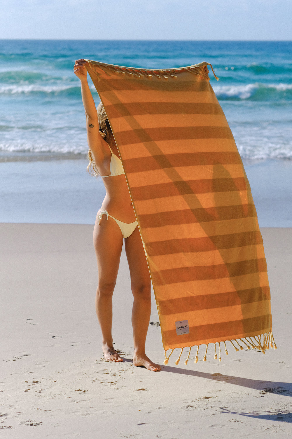 Golden Beach Towel