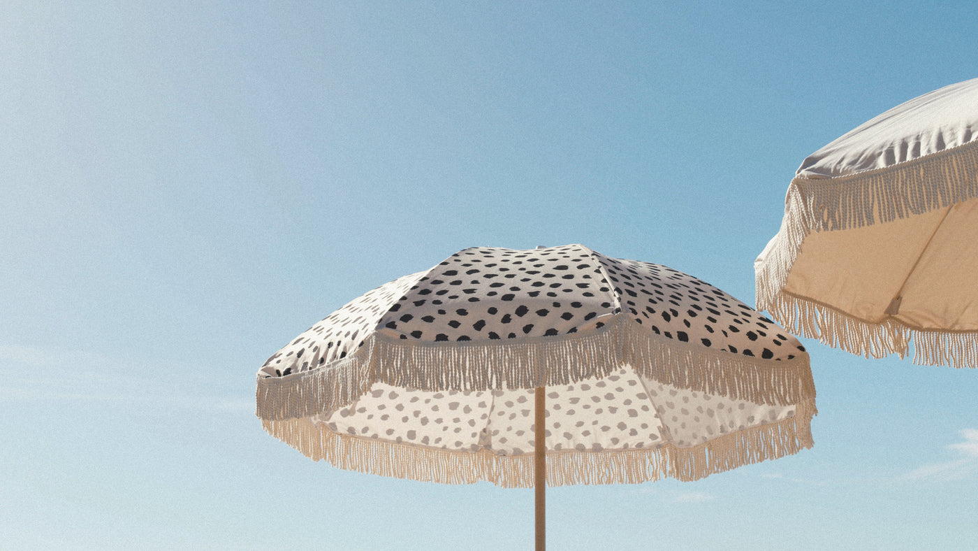 Black Rock Beach Umbrella & Beach Chair Set