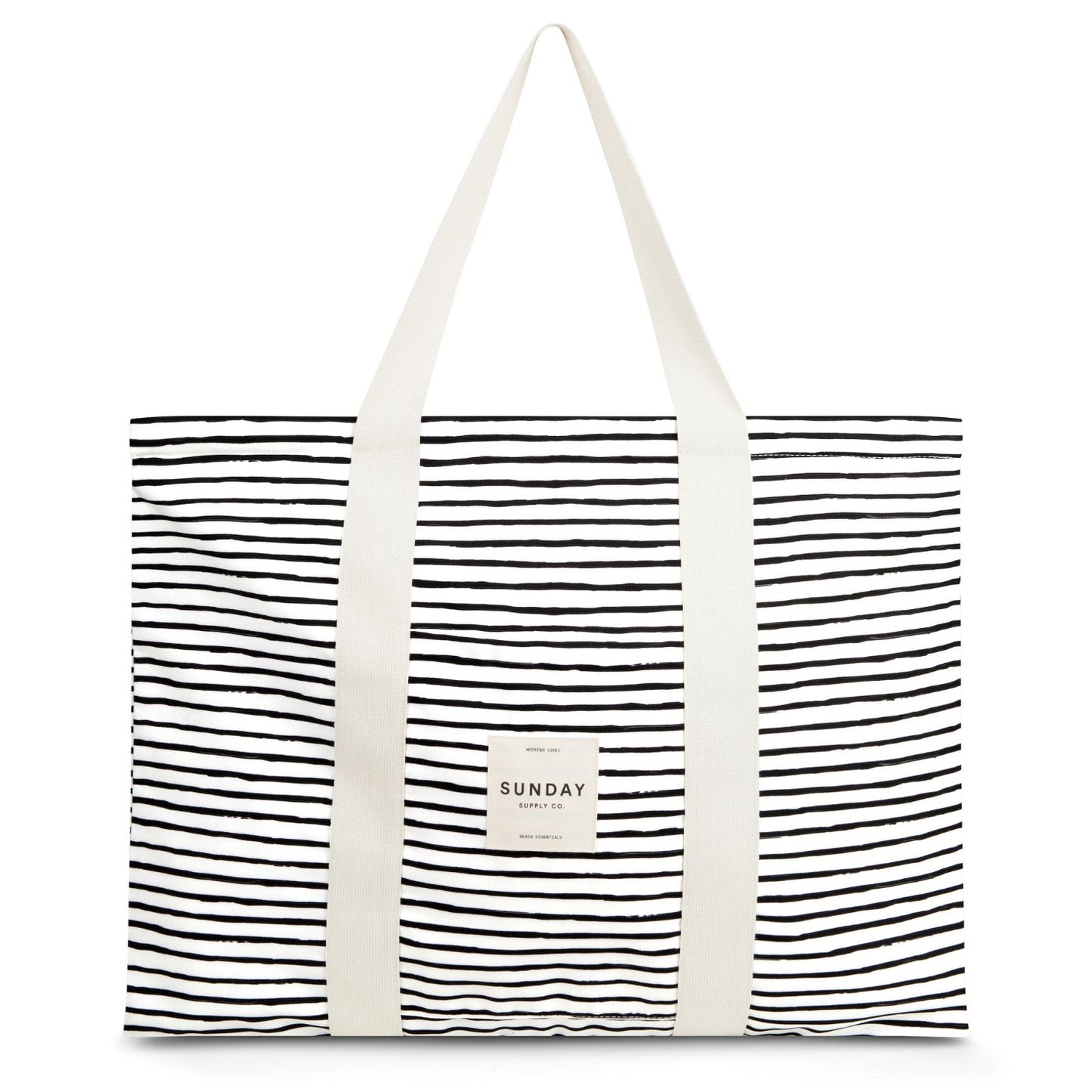 Natural Instinct Canvas Beach Bag