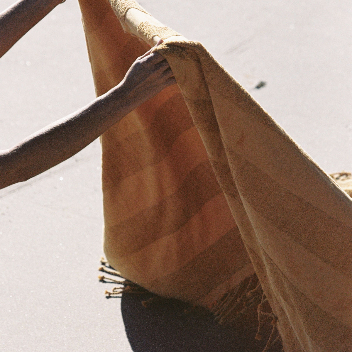 Golden Beach Blanket