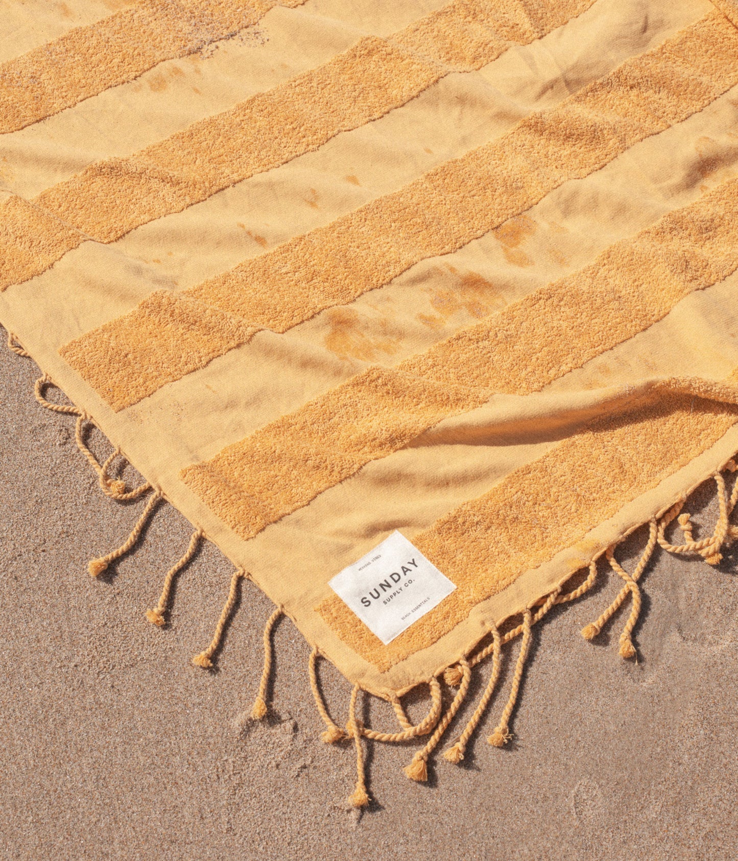 Golden Beach Towel Set of 2