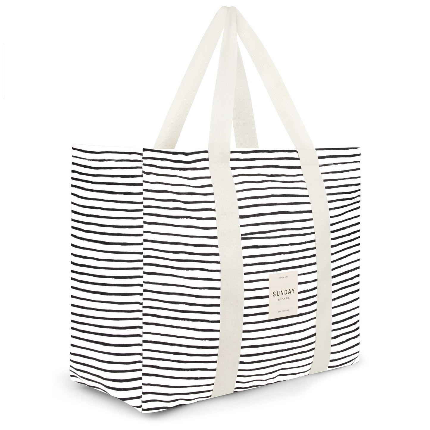 Natural Instinct Canvas Beach Bag