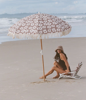 Husk Flower Beach Umbrella