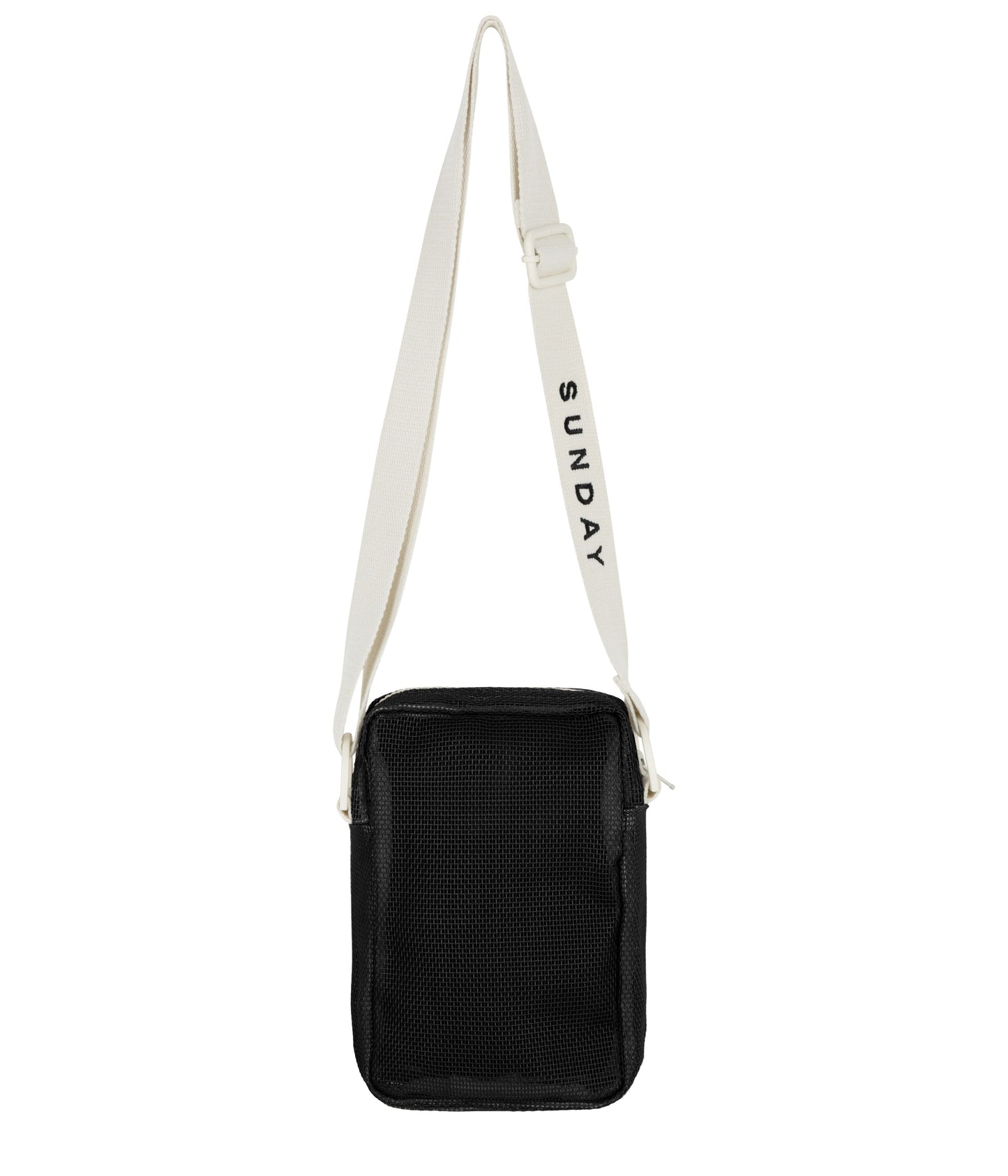 Black Rock Mesh Crossbody Bag