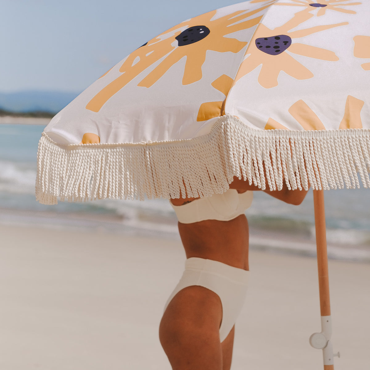 Summer Field Beach Umbrella