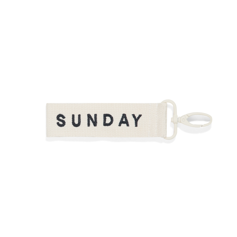 Sunday Key Chain
