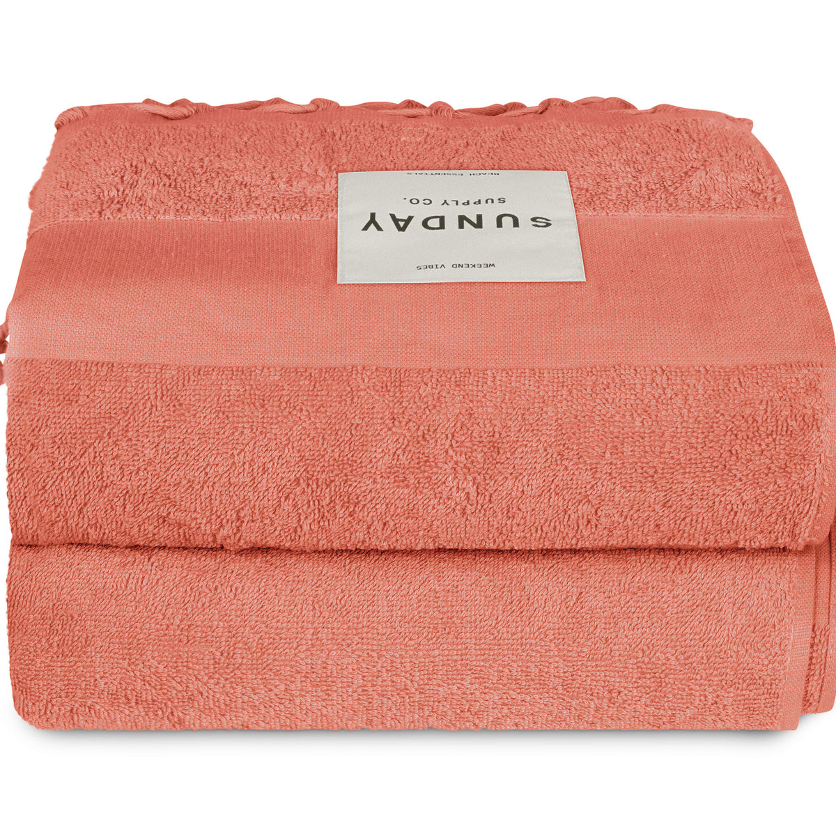 Terracotta Beach Towel Set of 2