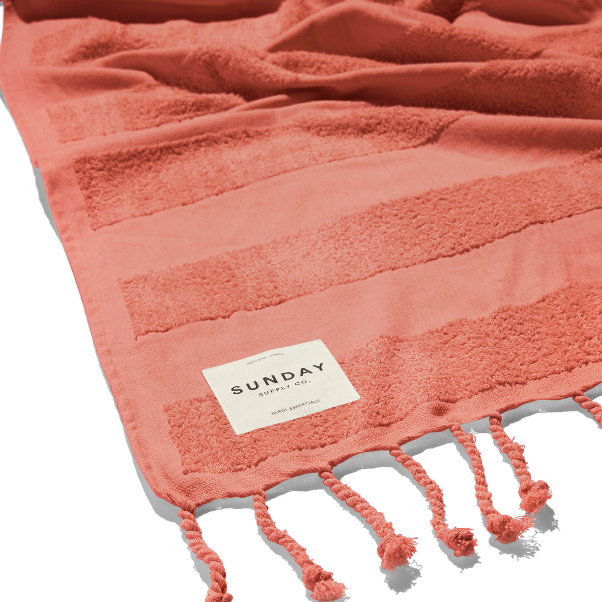 Terracotta Beach Towel Set of 6