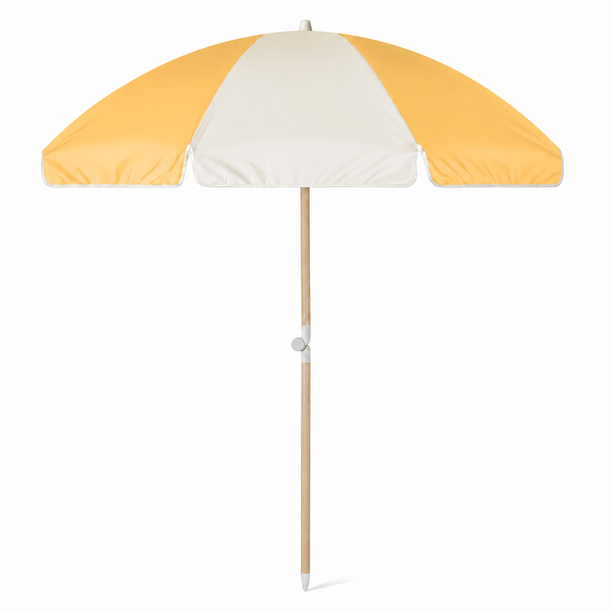 Golden Splice Classic Beach Umbrella — full view