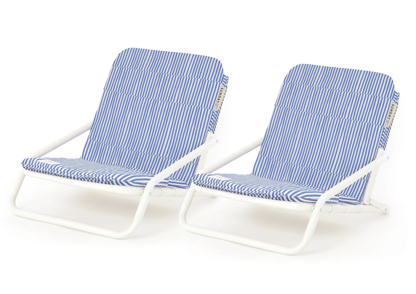 Pacific Stripe Beach Chair Set