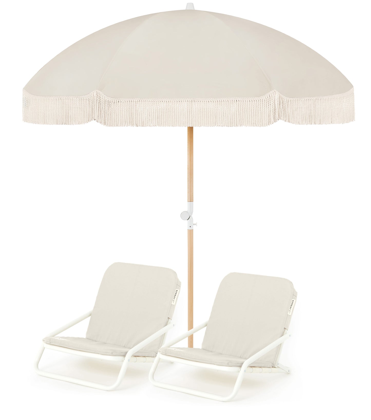 Dunes Beach Umbrella & Beach Chair Set