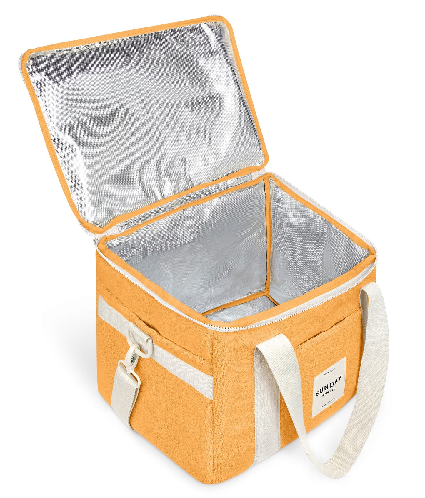 Golden Towelling Cooler Bag